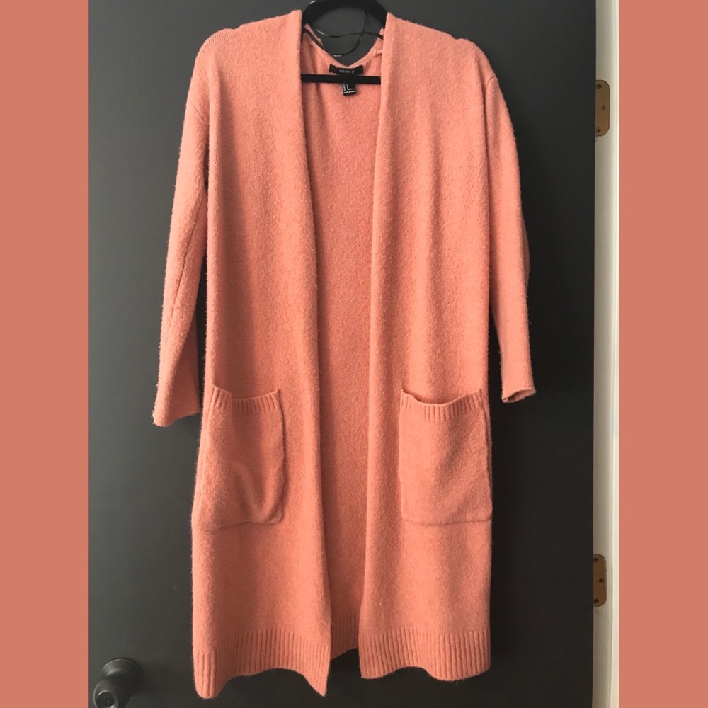 Forever 21 Blush Pink Cardigan